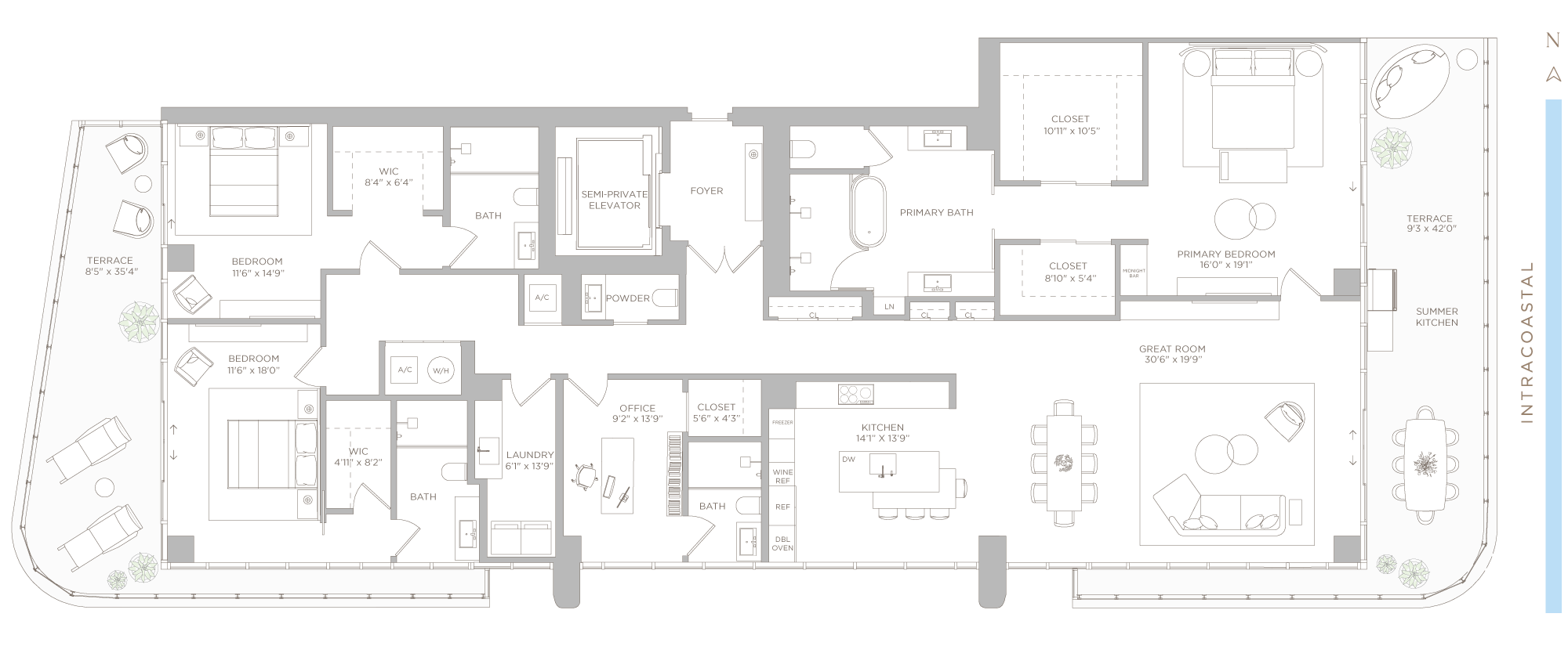 Lanai 04 - Sage Intracoastal Residences Fort Lauderdale